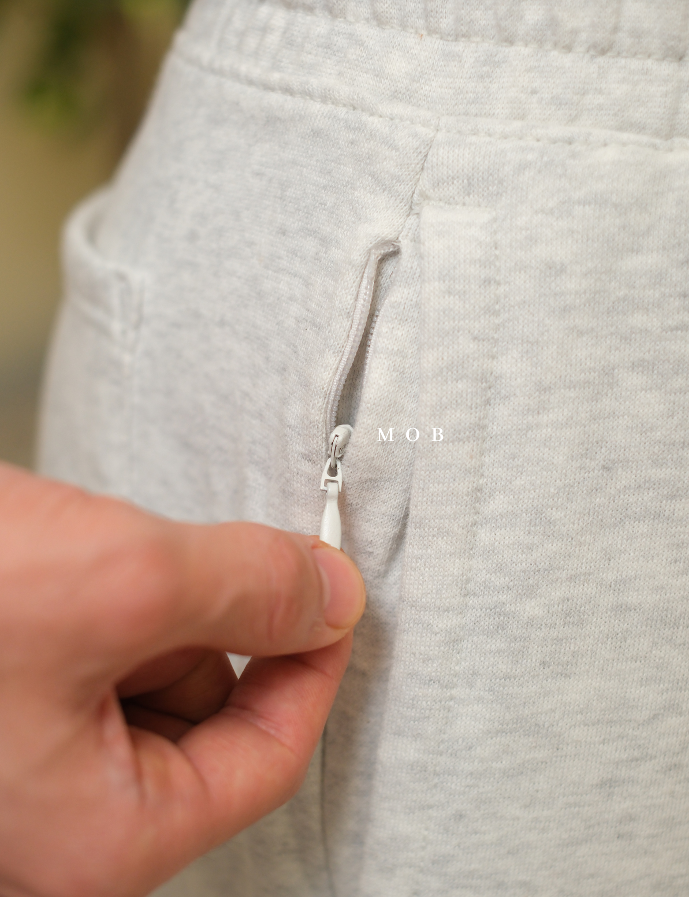 ARSP01001B Cloud Soft Baggy Sweatpants Light Grey Misty
