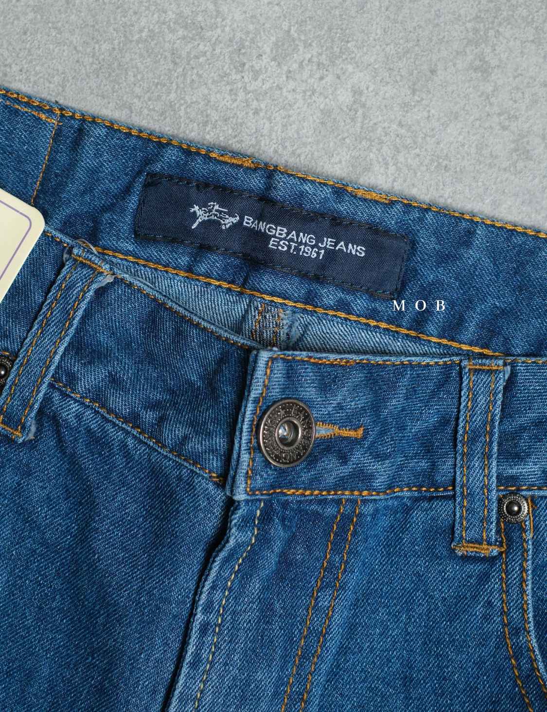 BBGPT06001 Tapered Jeans Medium Blue