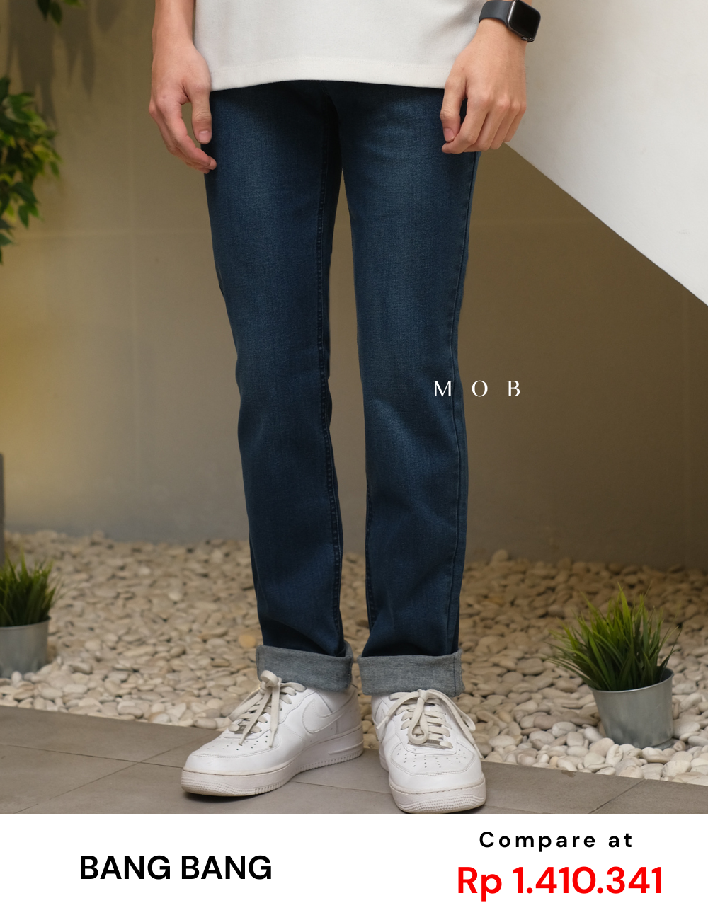 BBGPT02004 Slim Jeans Navy Blue