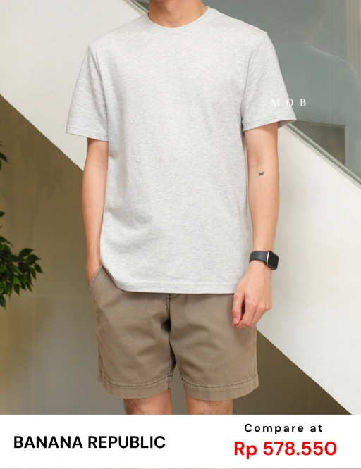BRSST04001 Signature Midweight SS Tee Grey 