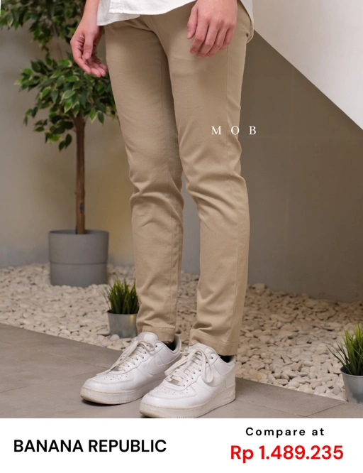 Image of BRPT1101A Tapered Rapid Movement Chino Khaki