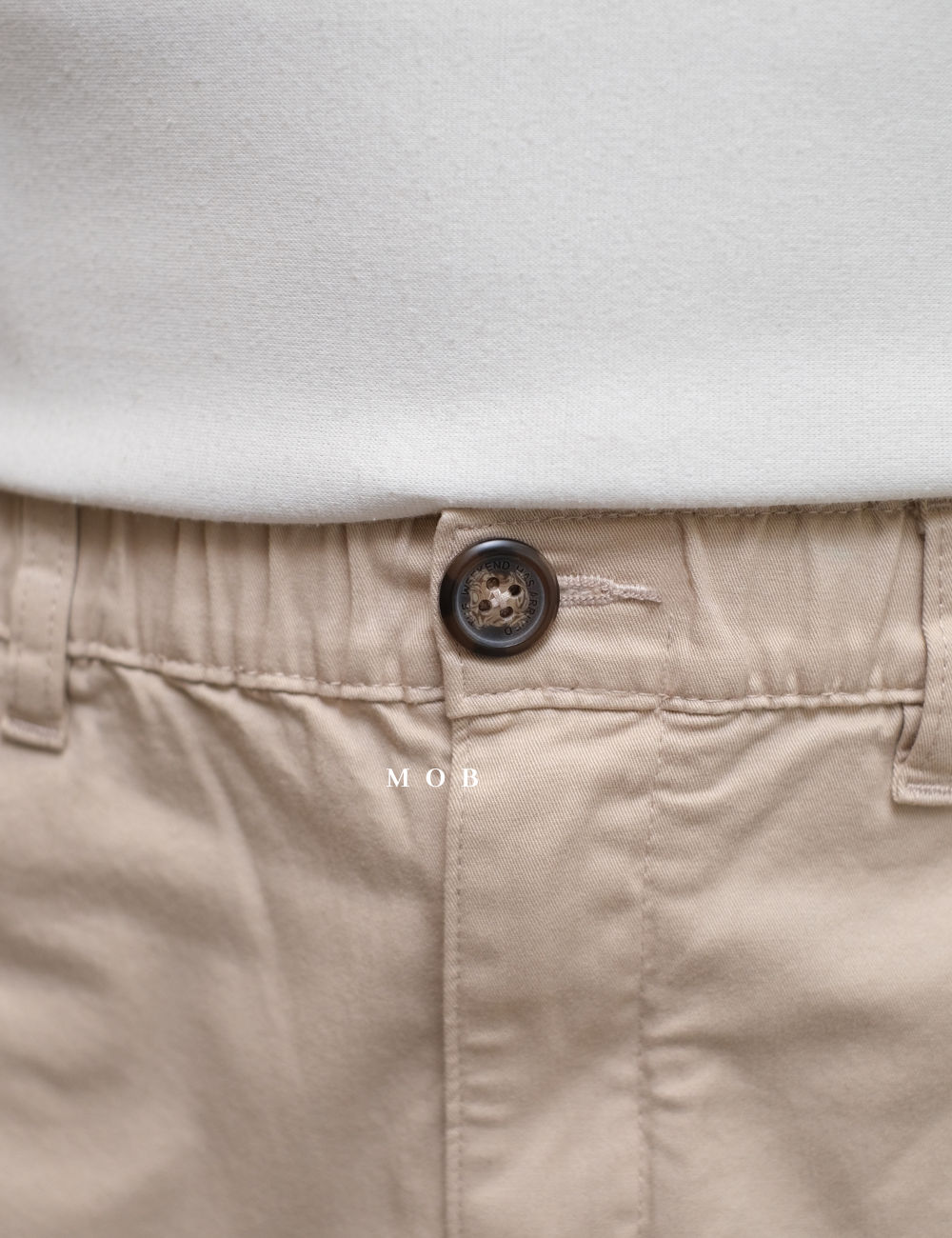 CBSSR02001 Twill Stretch Shorts Beige (Inseam 4)