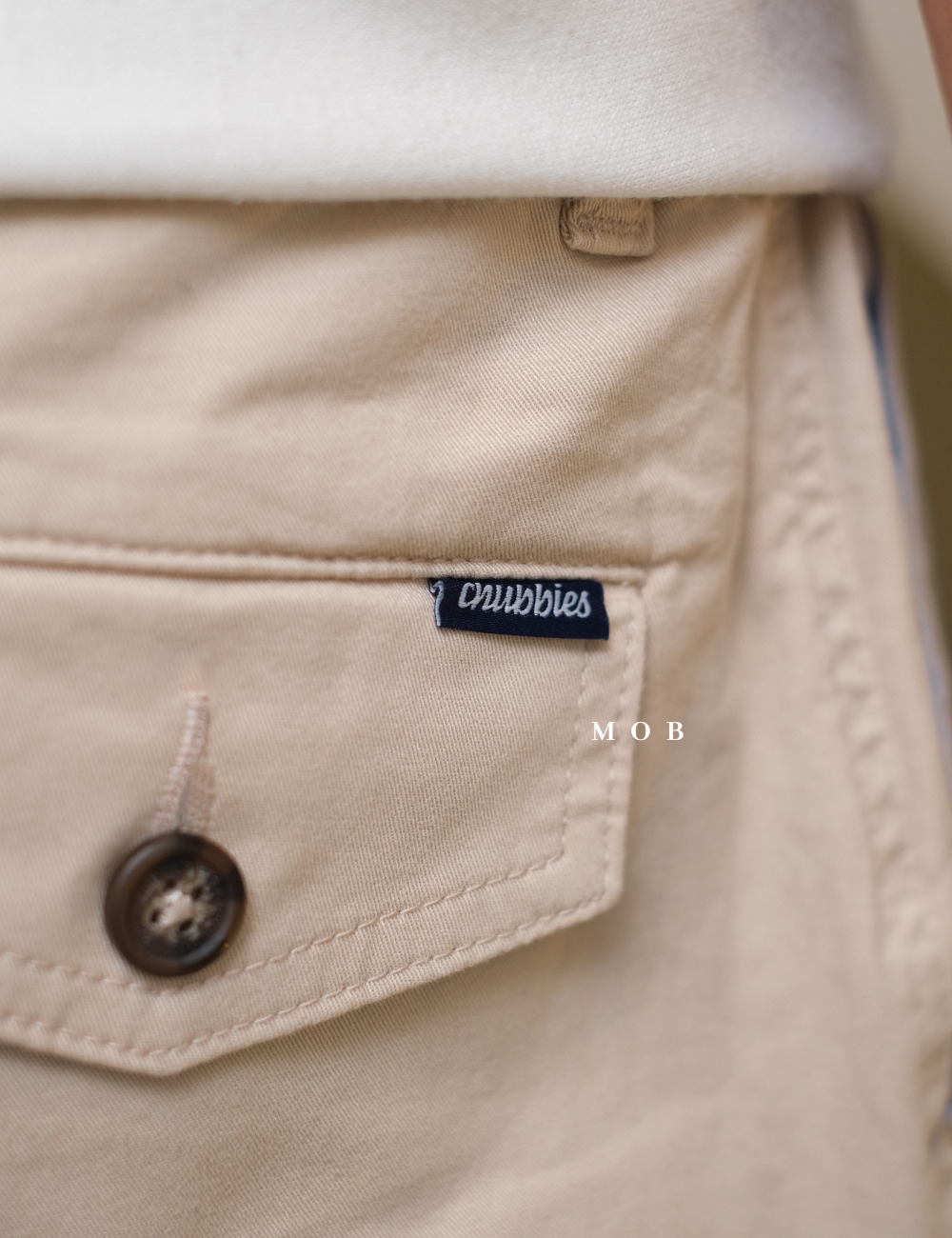 CBSSR02001 Twill Stretch Shorts Beige (Inseam 4)