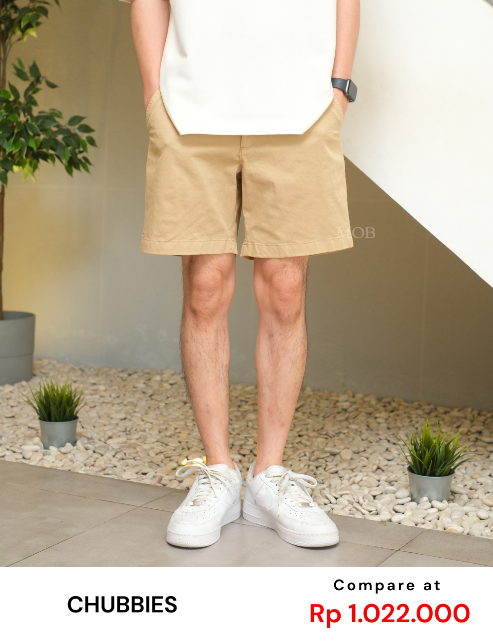 CBSSR05004 Chino Shorts Khaki (Inseam 7)