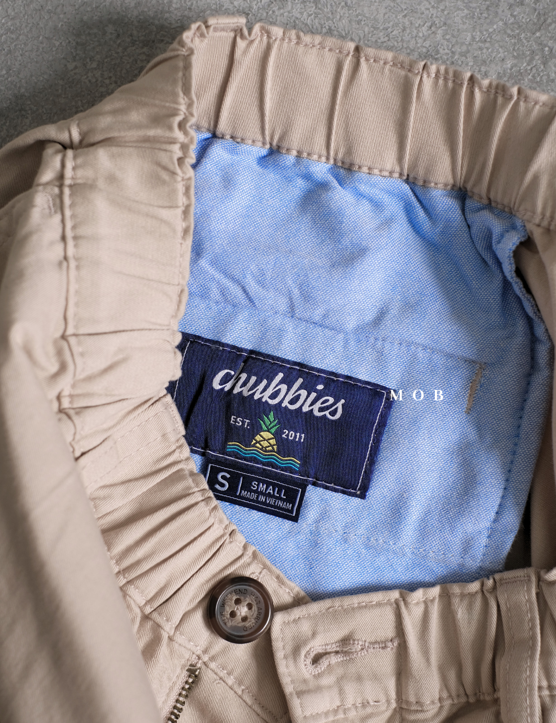 CBSSR02001 Twill Stretch Shorts Beige (Inseam 4)