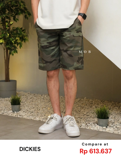 Image of DKSR01001 Genuine 11" Flex Multi-Use Ripstop Shorts Olive Camo