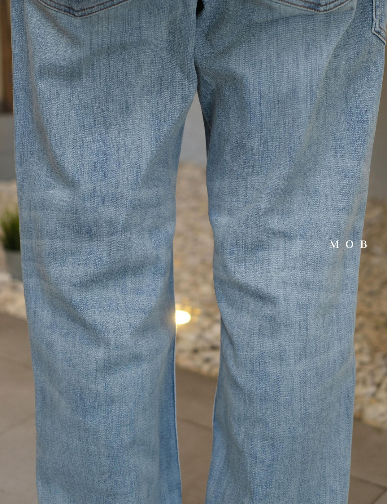 DTPT04001 Ballroom Double Flex Standard Fit Jeans Blue Wash