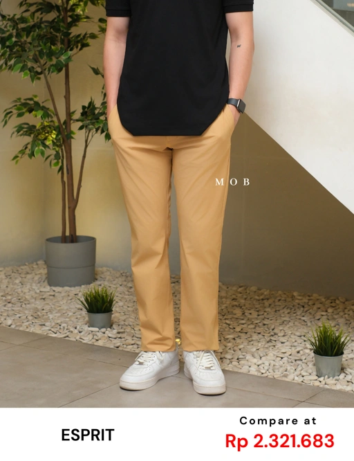 ESPPT01001 Performance Slim Pants Khaki