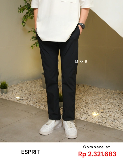 ESPPT01002 Performance Slim Pants Black
