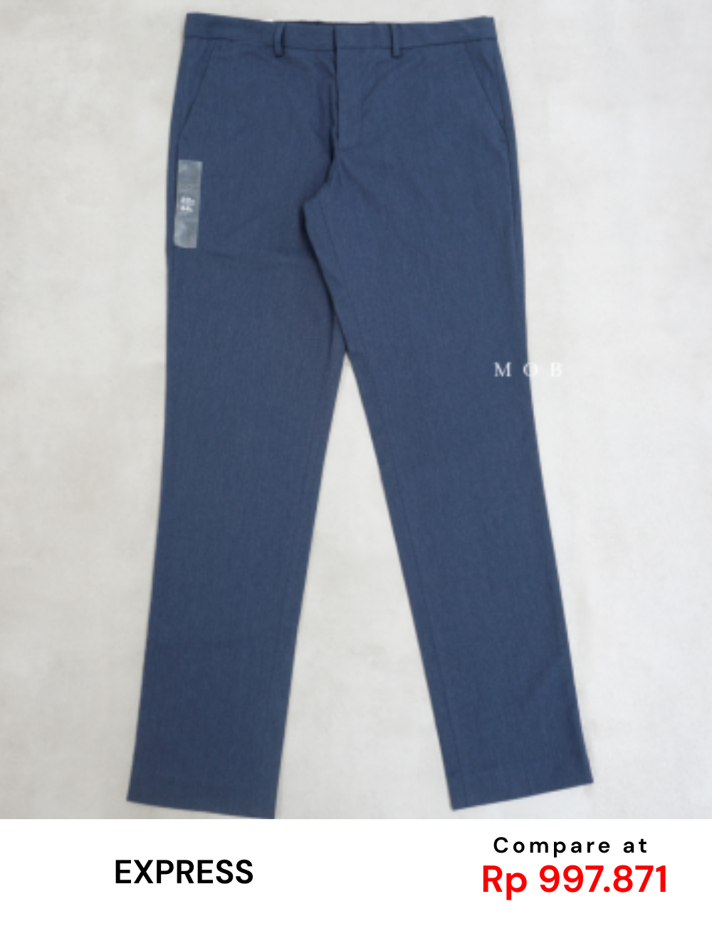 EXPT04005 Navy Misty Extra Slim Pants