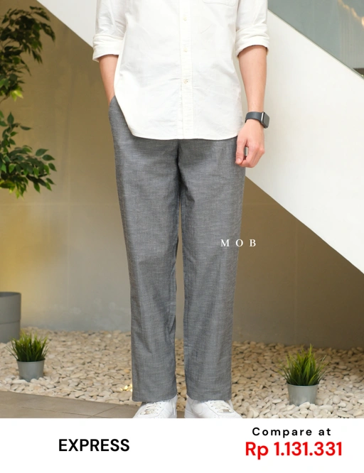 Image of EXPT1702G Photographer Slim Pants Grey