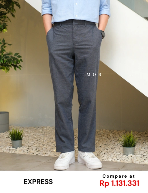 Image of EXPT1702F Photographer Slim Pants Navy Misty