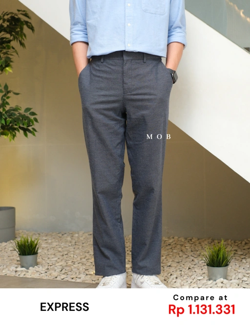 Image of EXPT1702F Photographer Slim Pants Navy Misty