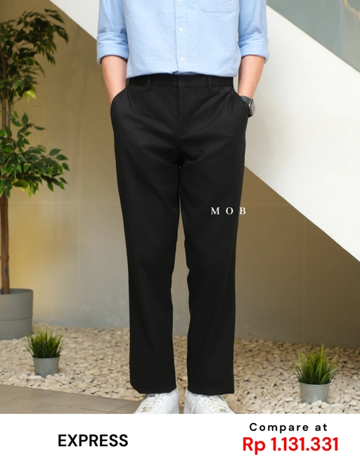 Image of EXPT1702A Photographer Stretch Cotton Pants Black