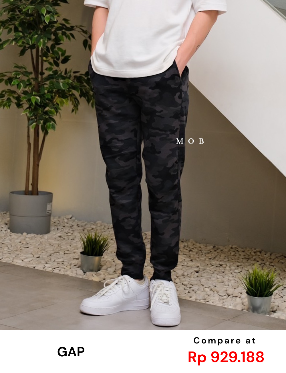 GPJP03001 [JOGGER] Performance Black Camo