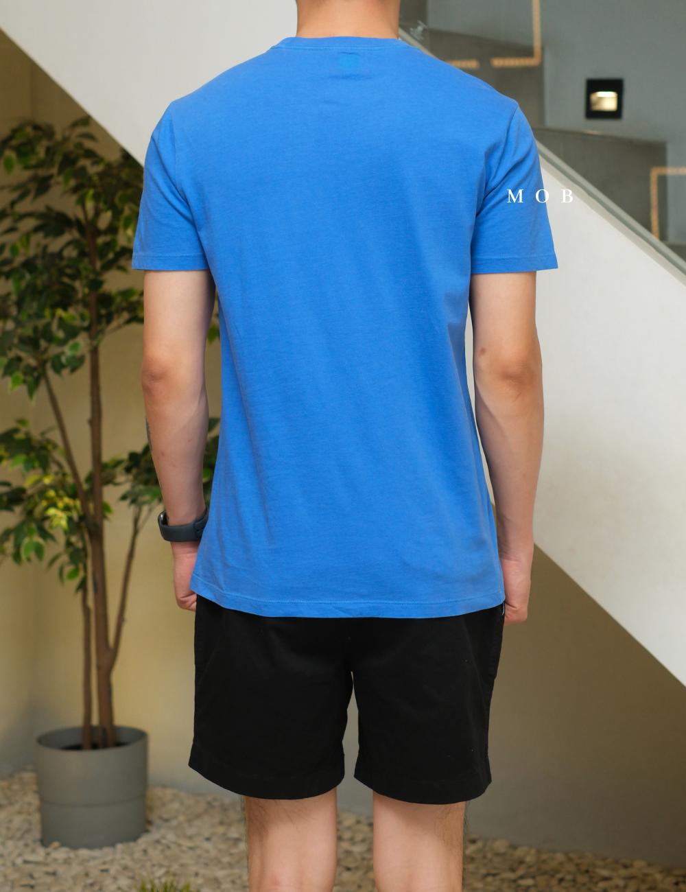 GPSST1001J Basic Pocket Tee Chill Blue