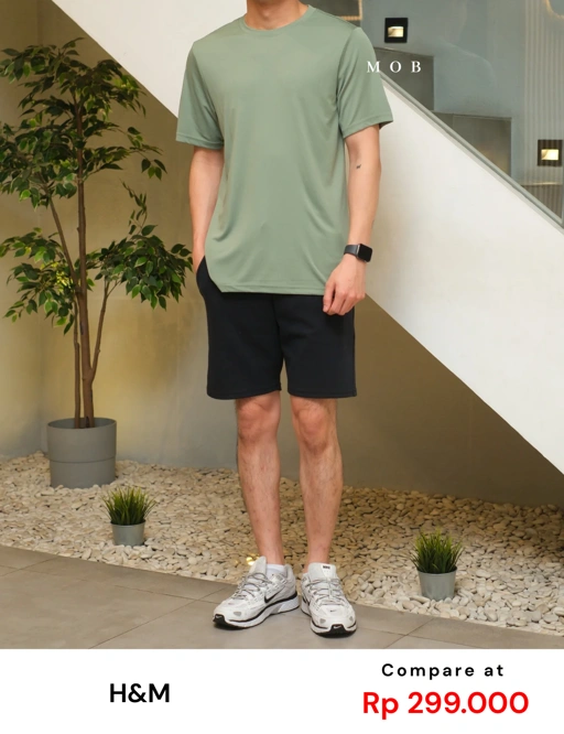 Image of HMSST04001C DryMove SS Tee Sage Green