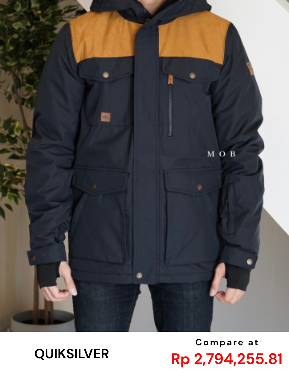 QSWP03009 Raft Snow Jacket Black