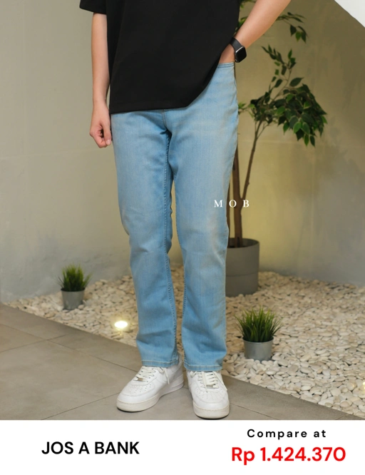 JOSPT06001A Comfort Stretch ATHLETIC Jeans Light Blue