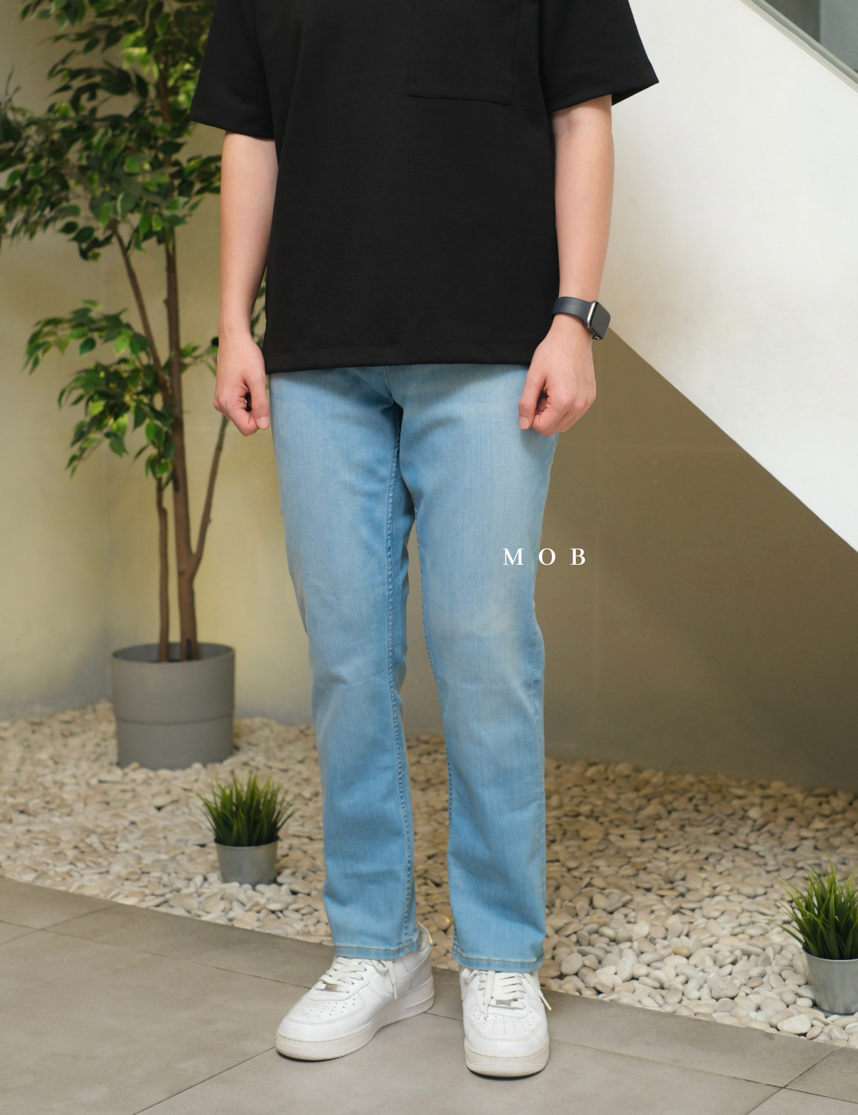 JOSPT06001A Comfort Stretch ATHLETIC Jeans Light Blue