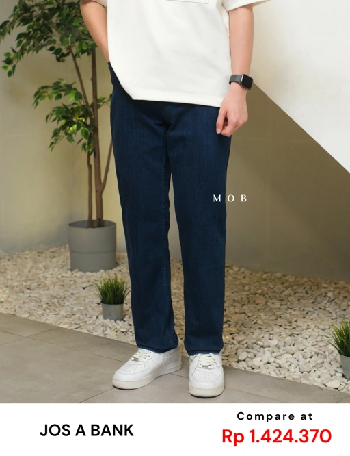 JOSPT06001B Comfort Stretch ATHLETIC Jeans Dark Blue