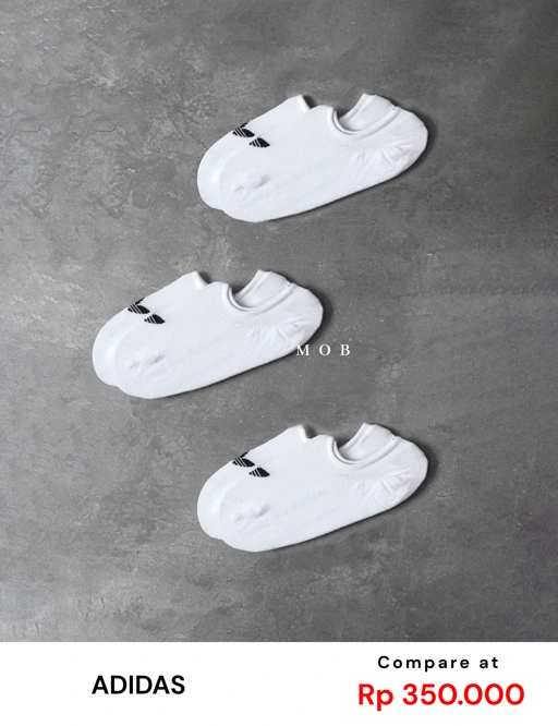 ADDSSO03001 Trefoil No Show Socks Type 1