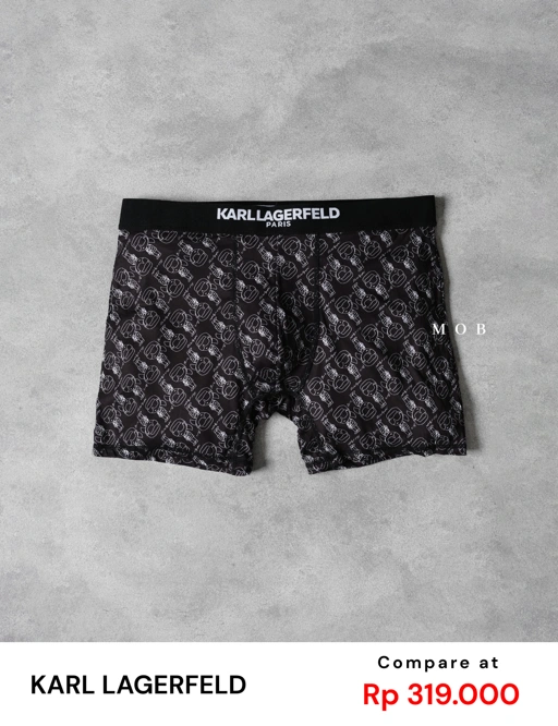 Image of KRLB01009 Paris IKON 2.0 Logo Boxer Black