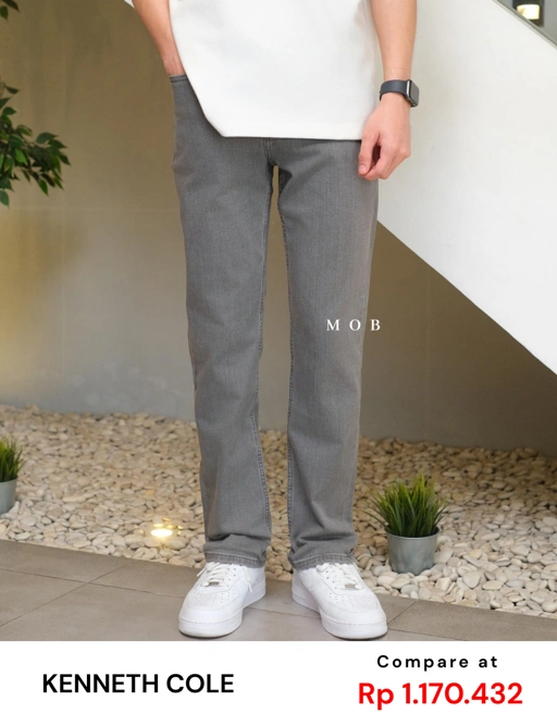 Image of KCPT02001 Awearness Chillflex Slim Jeans Stone Grey