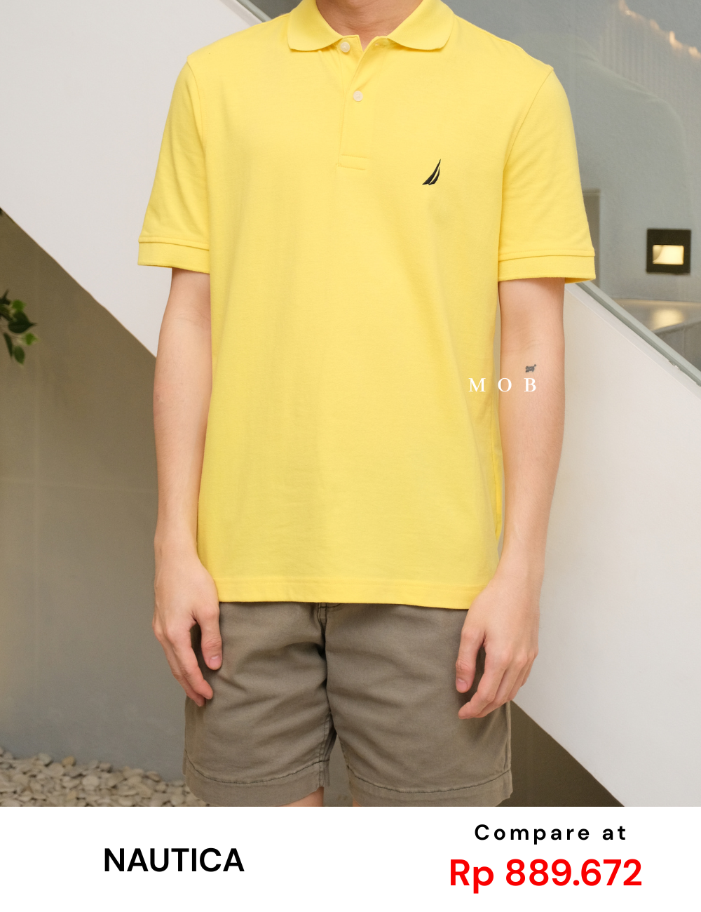 NTPS06005 Basic Soft Cotton Polo Yellow