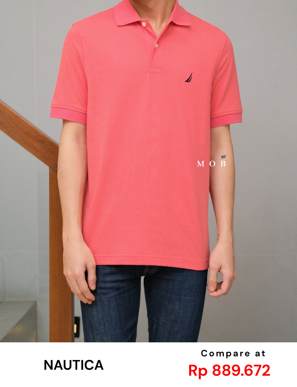 NTPS06002 Basic Soft Cotton Polo Guava
