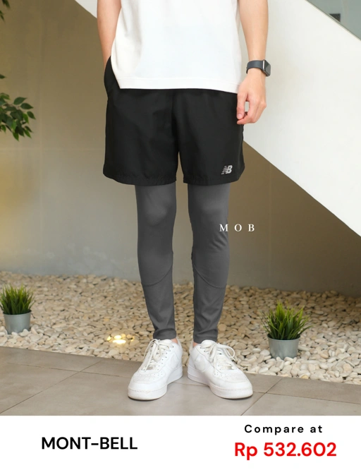 Image of MBLTG01001C UP Logo Tights Grey