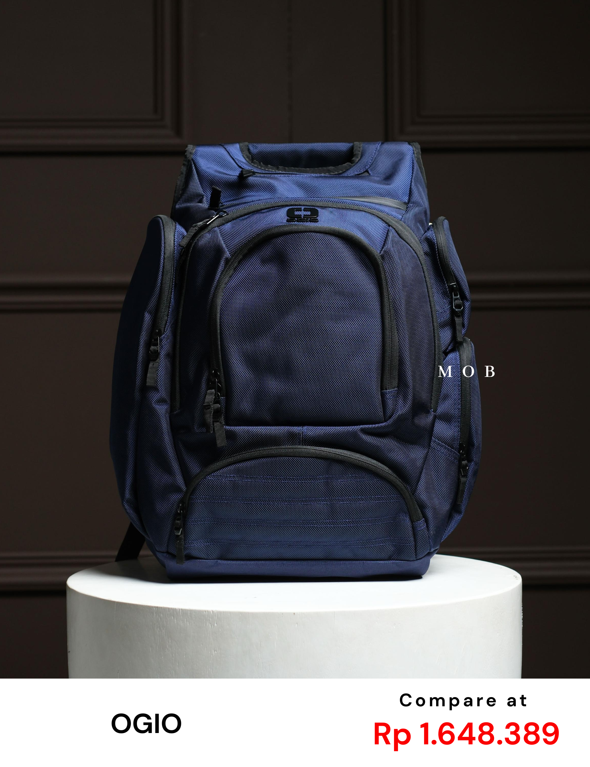 OGBAG02001B Metro Ballistic Pack Backpack Navy