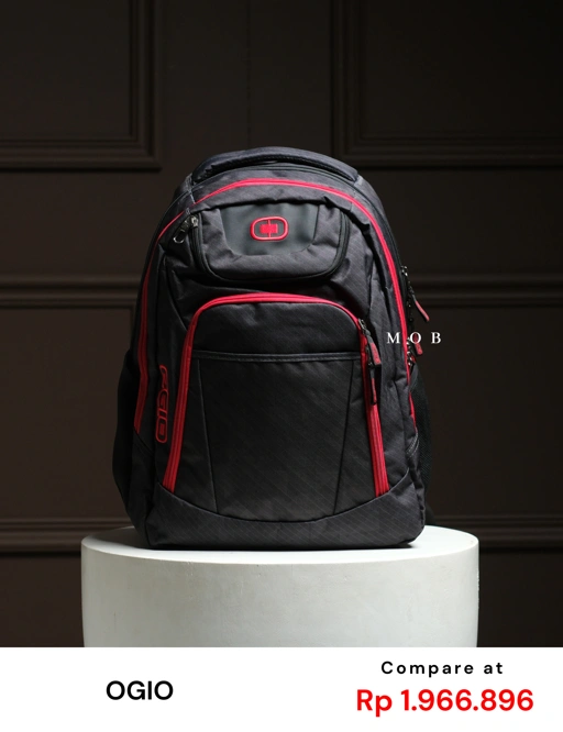 OGBAG02005D Excelsior Pack Backpack Black Red