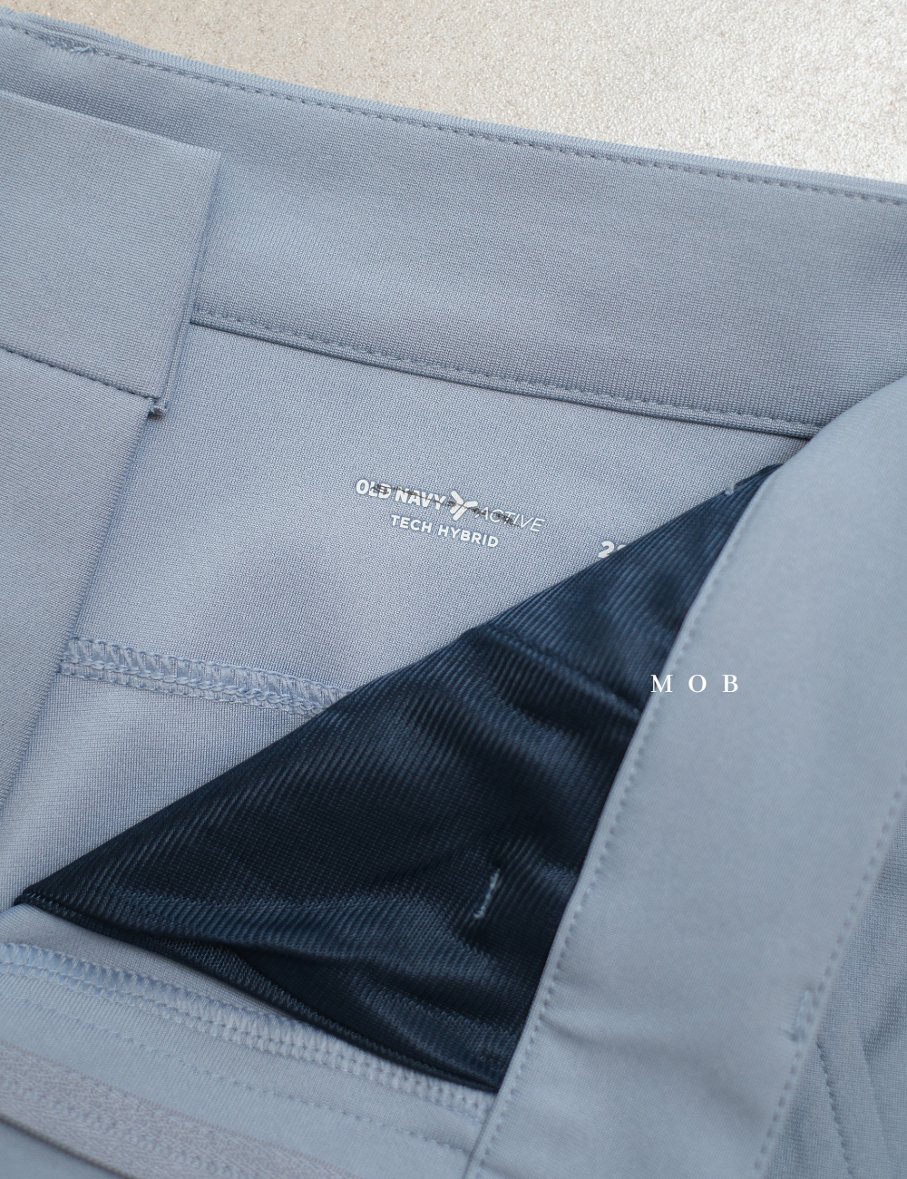 ONSR1001 Tech Hybrid Chino Shorts Wintry Waters