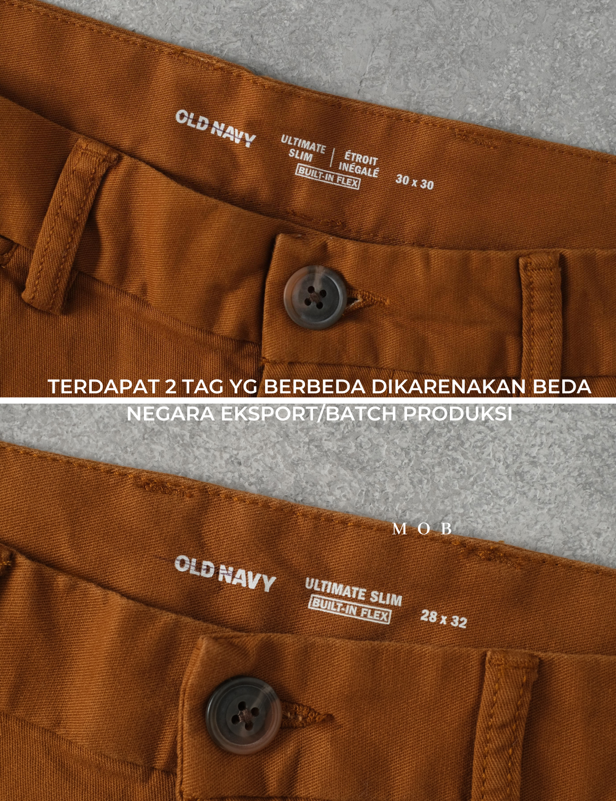 ONPT4105 Ultimate Slim Chino Pants Deer Brown