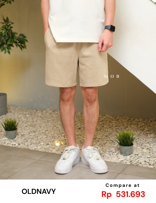 ONSR09001 Basic Shorts Khaki