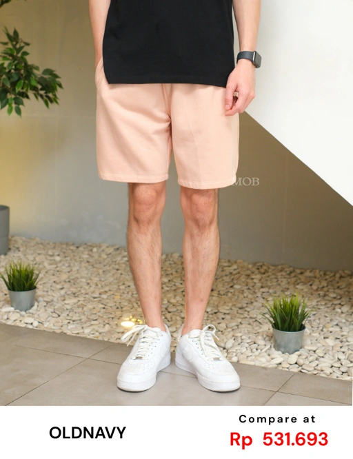 ONSR09007 Basic Shorts Peach