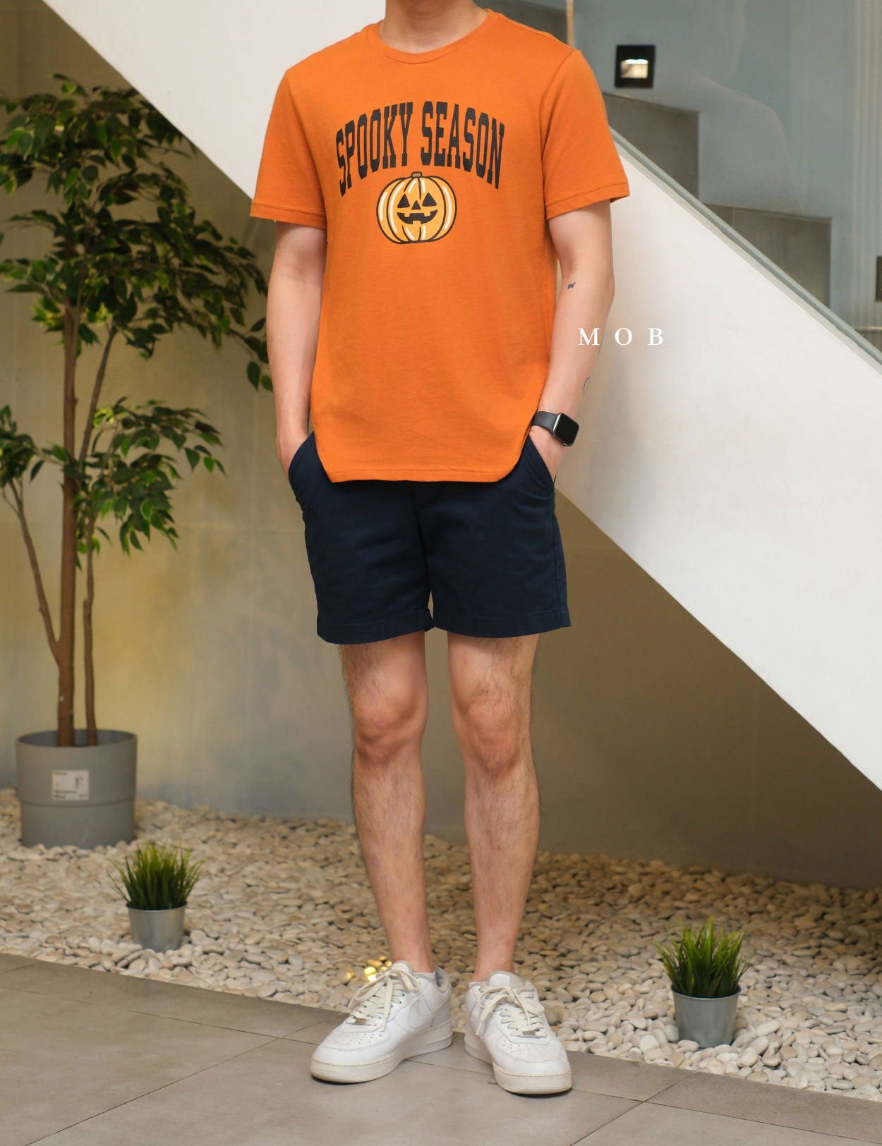 ONV01SST003-001 Spooky Season SS Tee Orange