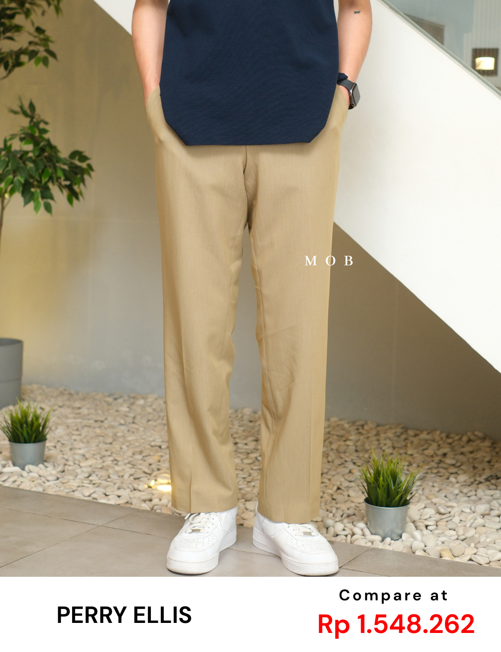 PEPT04002B MODERN Portfolio Resolution Pants Khaki
