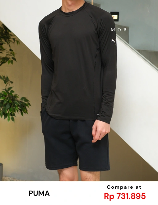 Image of PMBL03002A Warmcell Baselayer Small Hand Logo Black