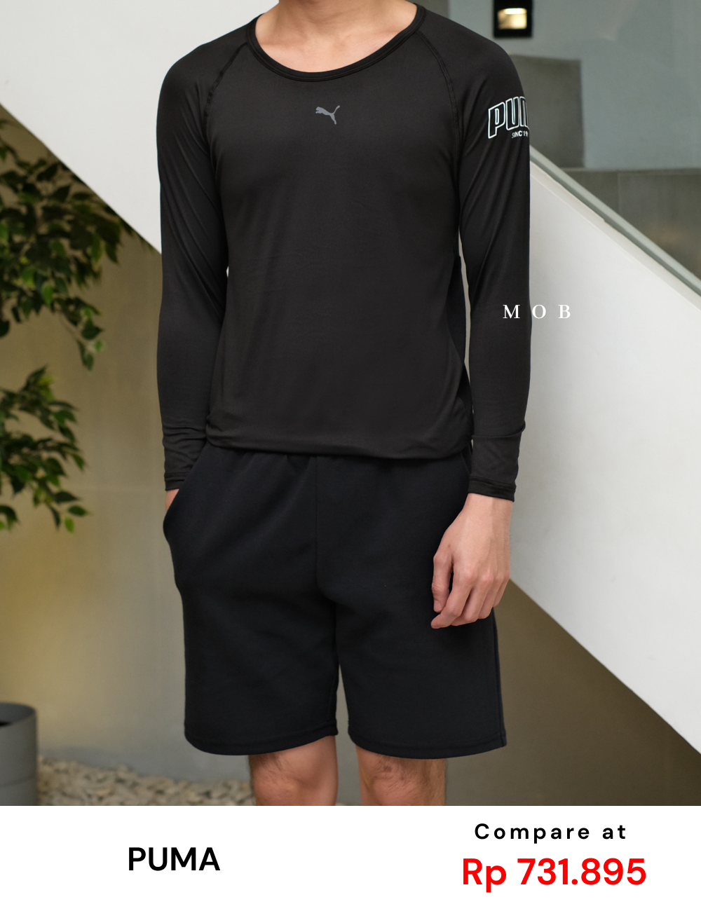 PMBL01004 Warmcell Thermal Baselayer Cat Script Hand Logo Black