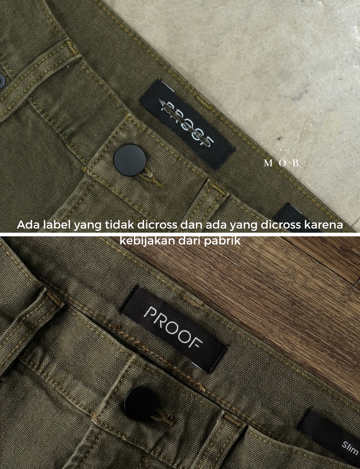 PRFPT01001 Slim Rover Pants Dark Olive