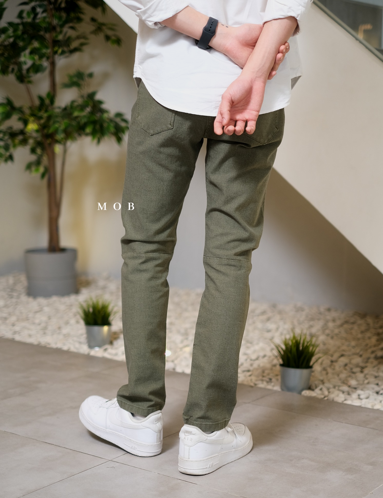 PRFPT01002 Slim Rover Pants Light Olive