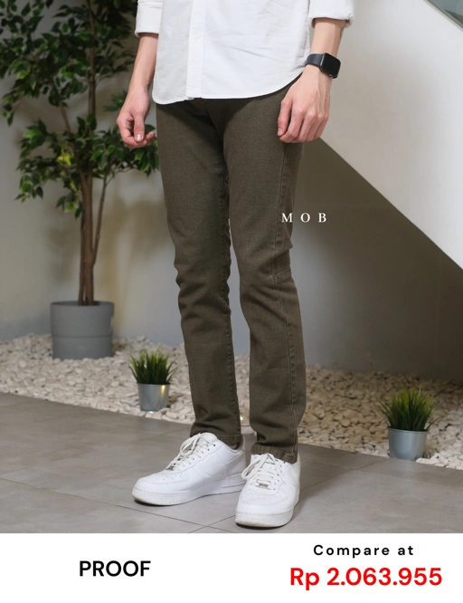 Image of PRFPT01001 Slim Rover Pants Dark Olive
