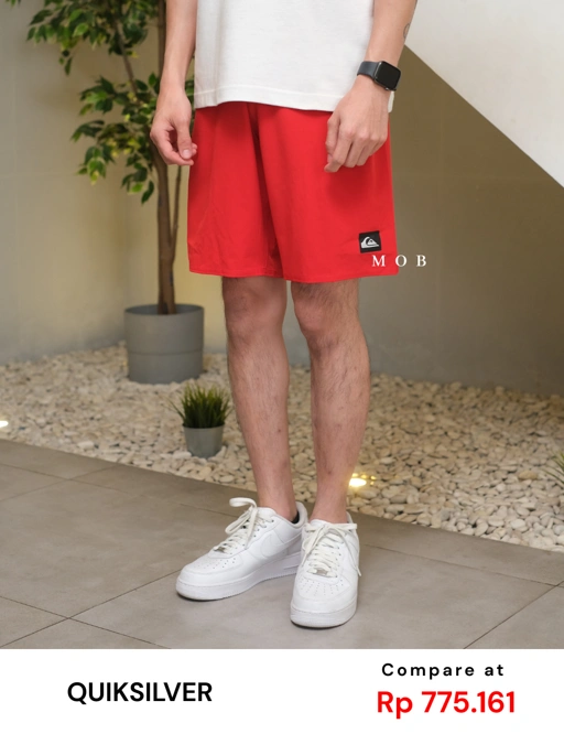 Image of QSBS01009C Highline Kaimana 20" Boardshorts Red