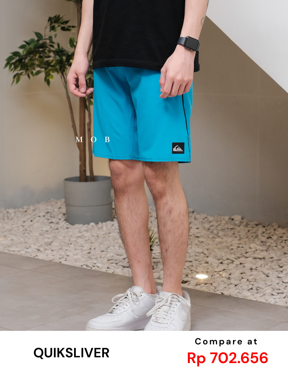 QSBS01004E Everyday Kaimana 21" Boardshorts Blue