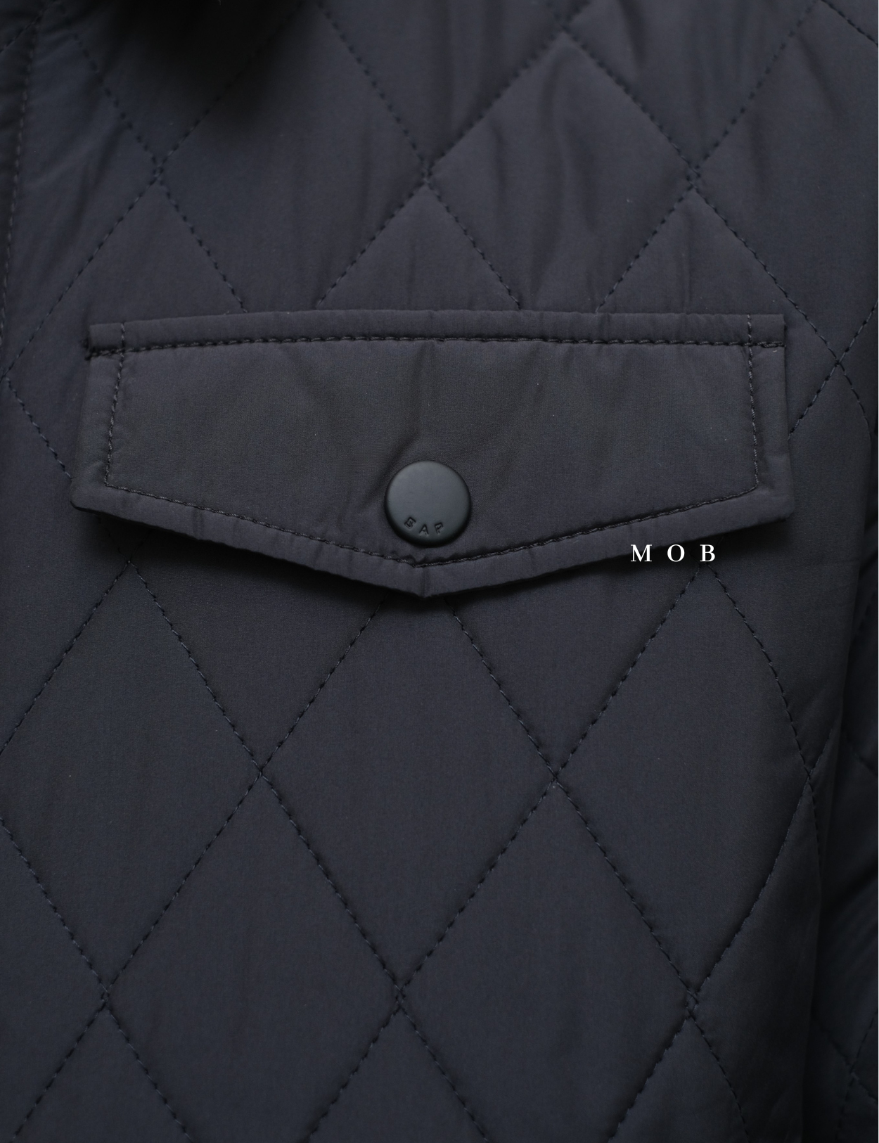 SPJ01001 Quilted Jacket Navy