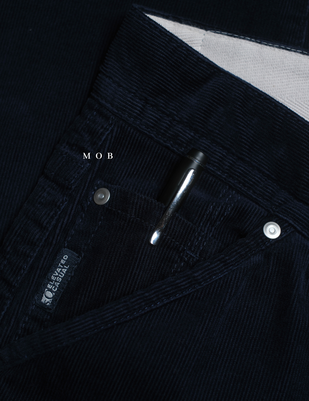 SOPT03002 Regular Corduroy Pants Navy