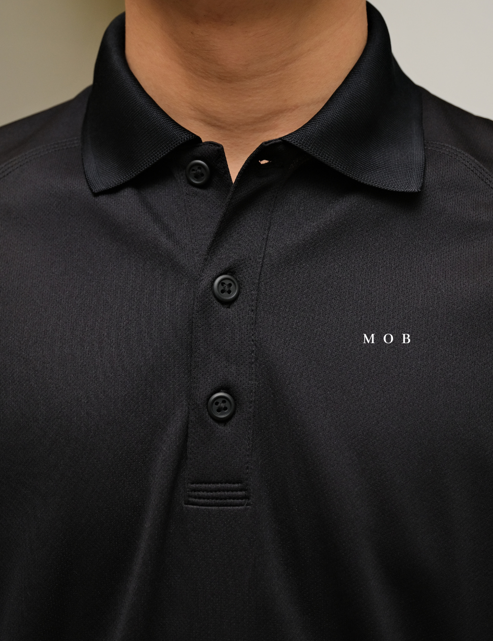 STPS01001 Micropique Sport-Wick Polo Black (S ONLY)