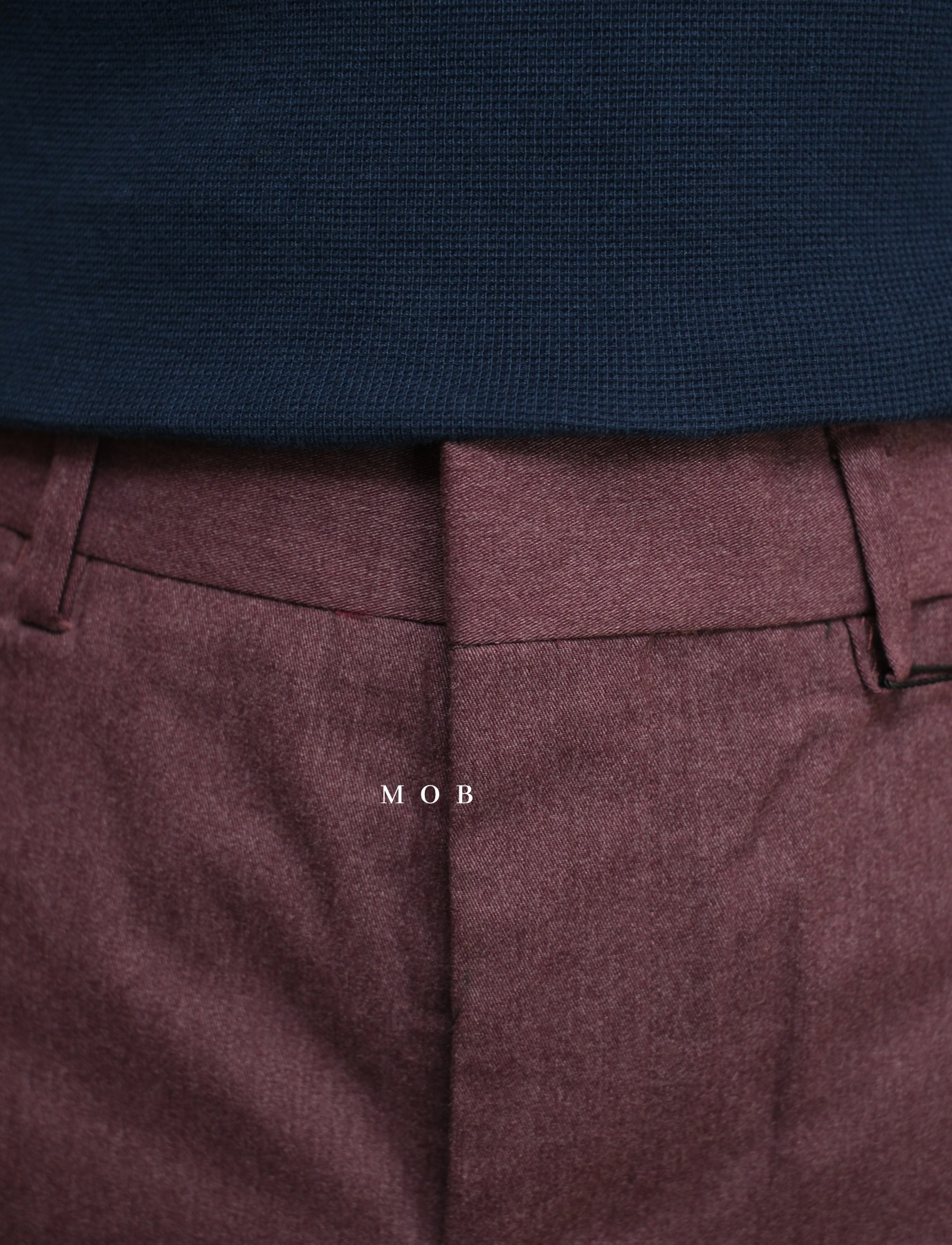 EXPT1301 Relaxed Fit Pants Casual Wine Misty